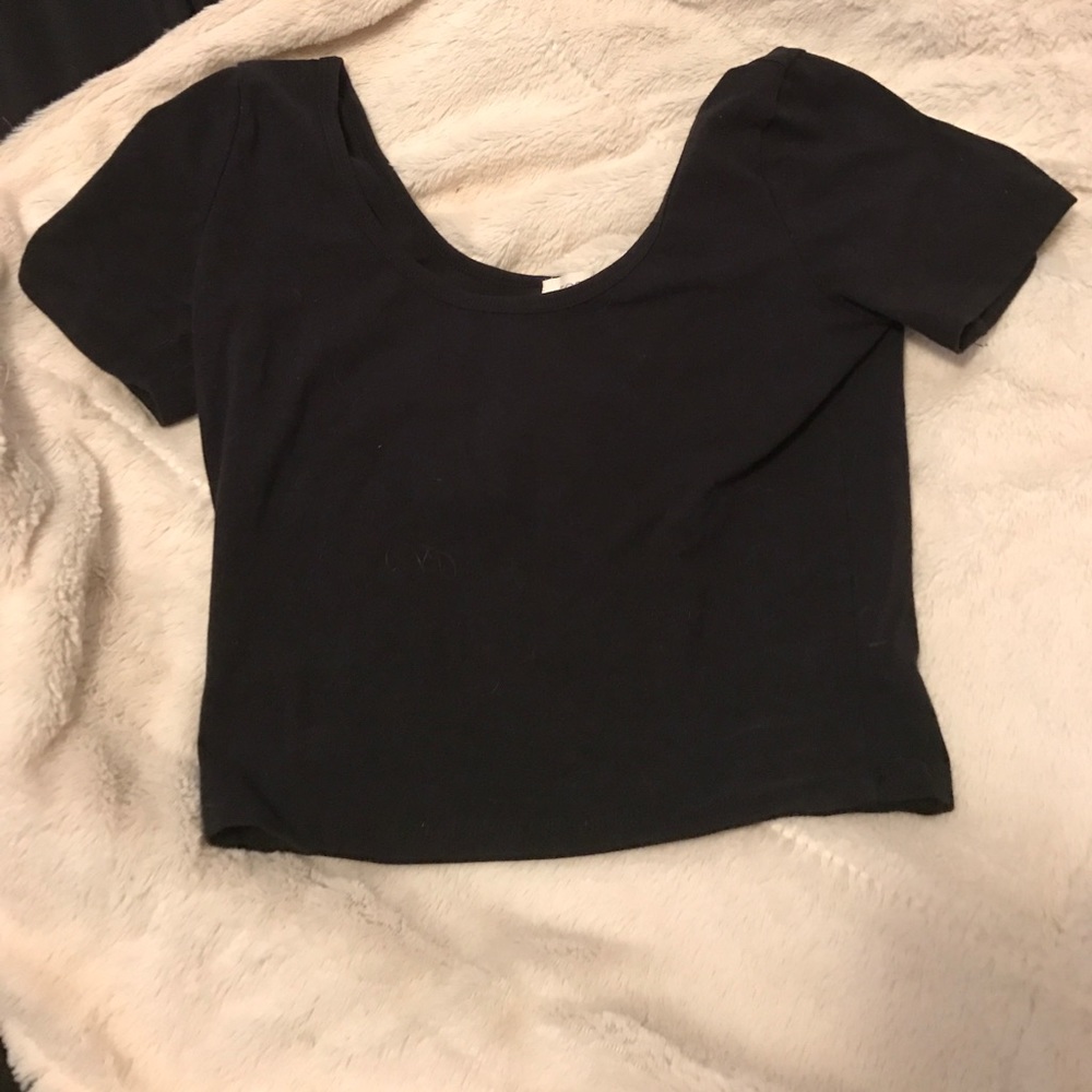Black forever 21 crop top