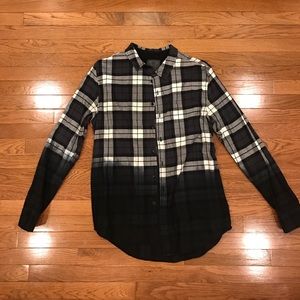 ON THE BYAS Dip Dyed Flannel