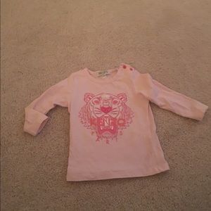 Little Girls Long sleeve Kenzo Shirt (9-12Months)