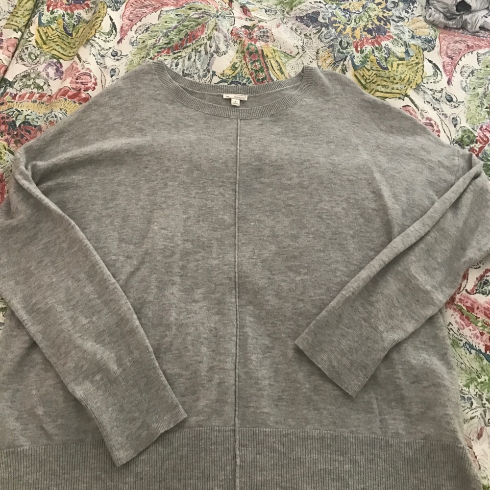 Oversized grey GAP sweater