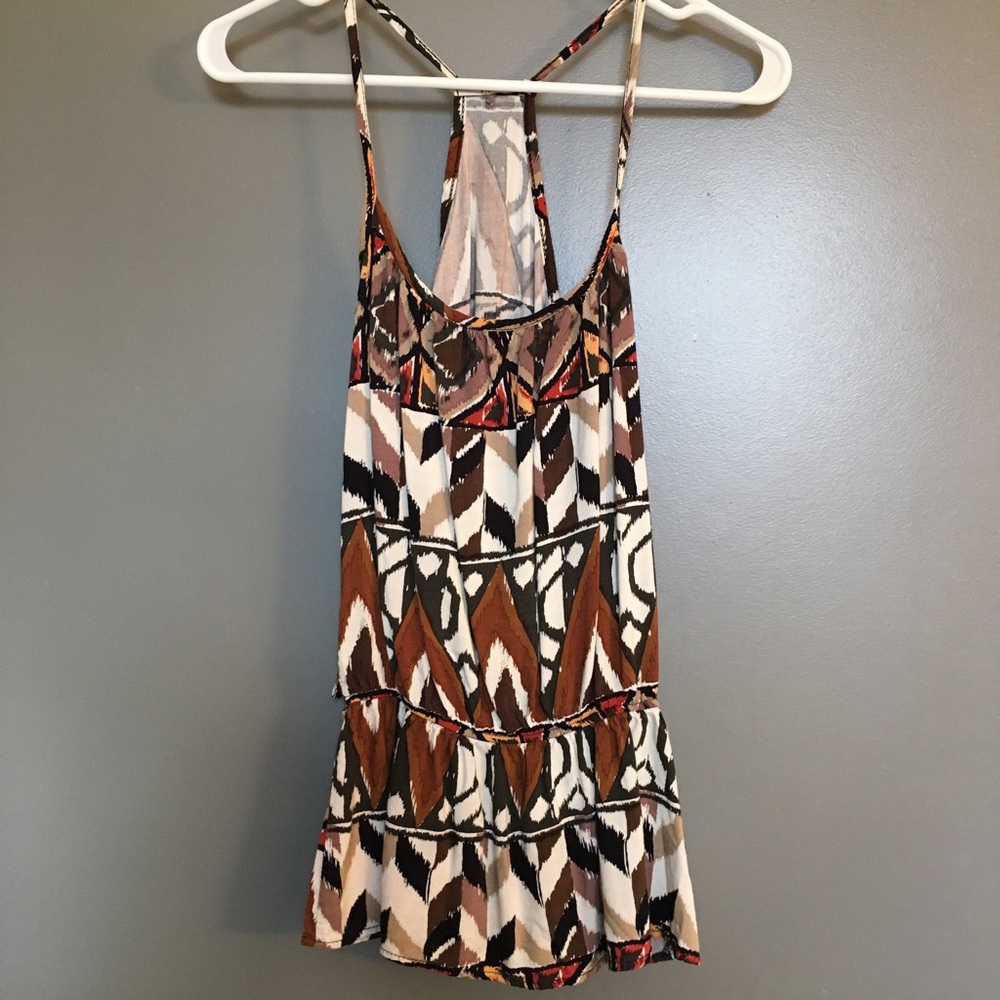 Papaya Racerback Tank Top Shirt