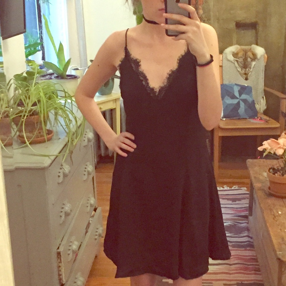 Sexy slip dress