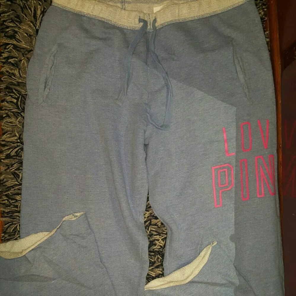 Victoria's secret pink sweatpants