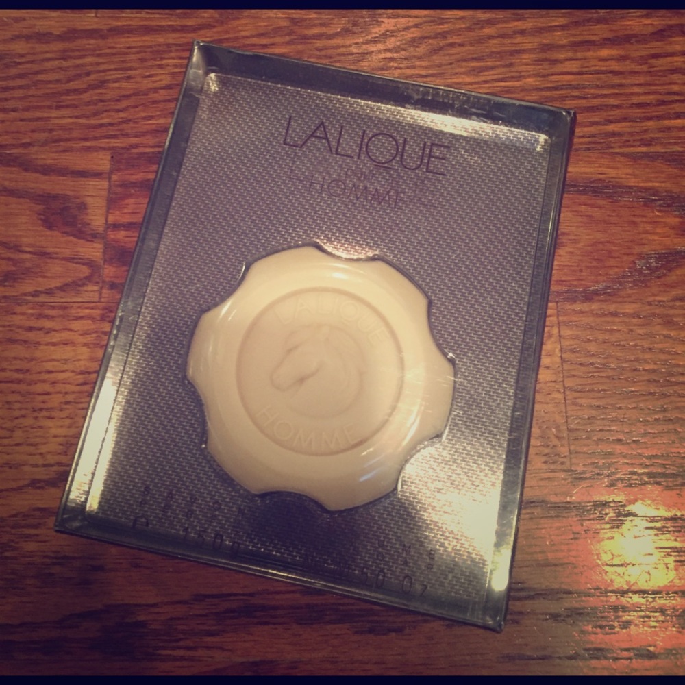 Lalique pour homme soap bar
