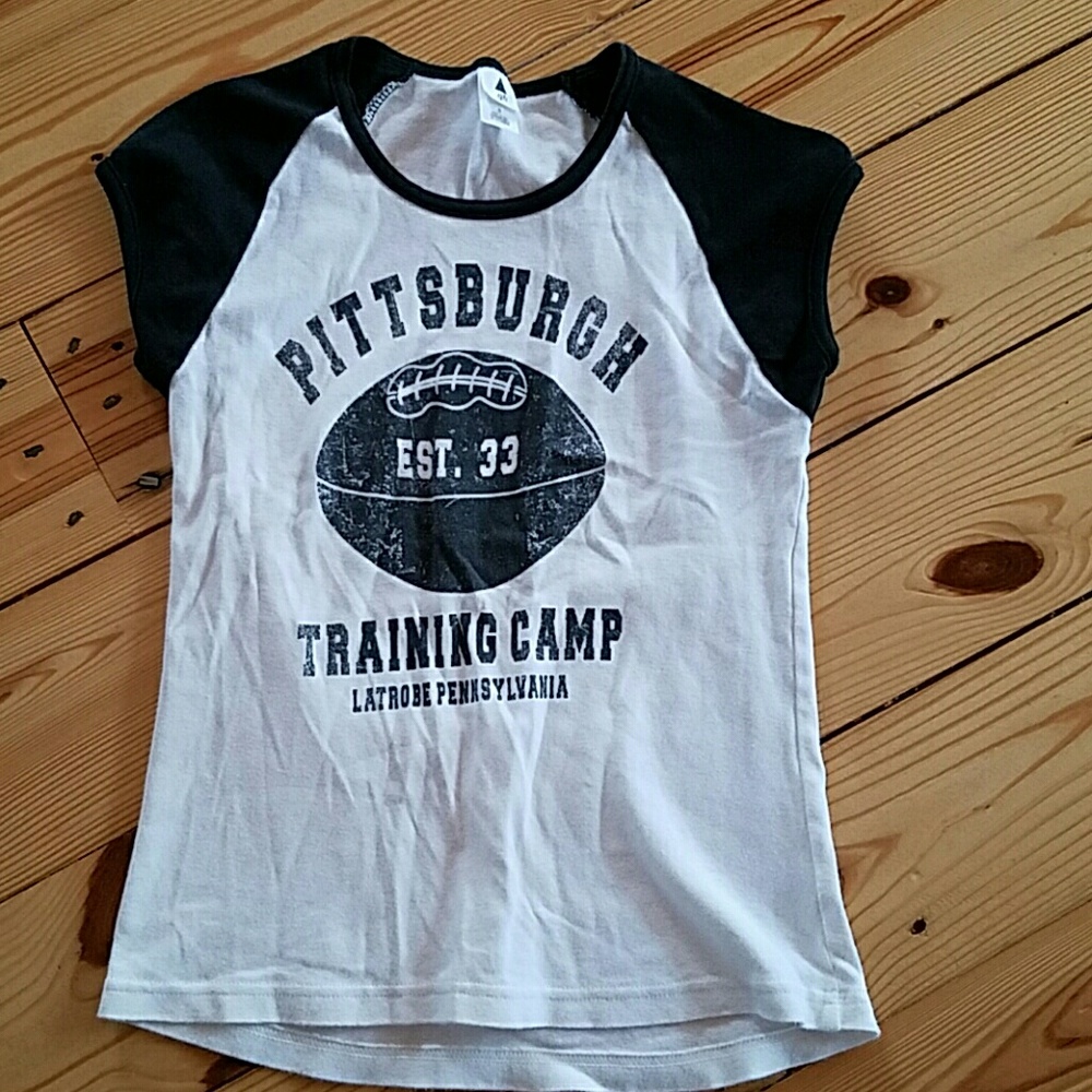 qh Pittsburgh Steelers Girls Top Small 10