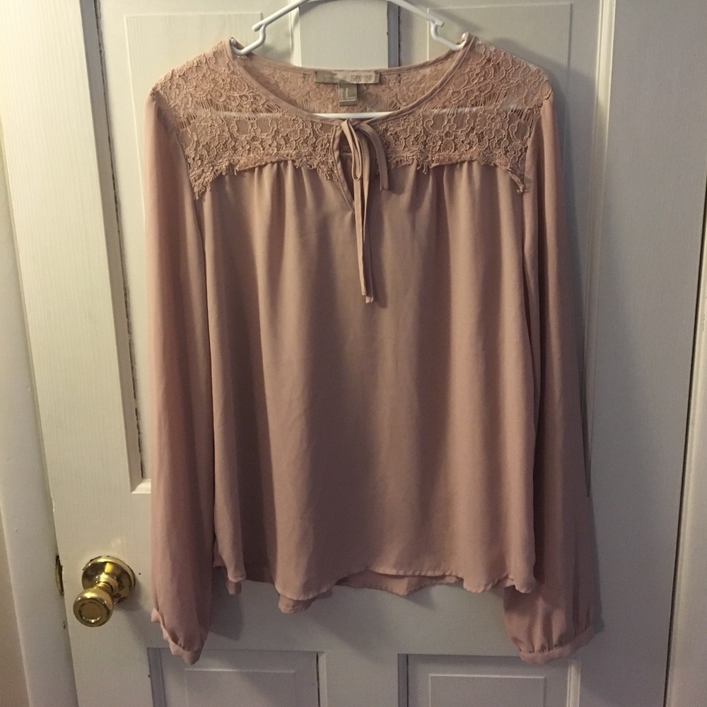 Long sleeve blouse