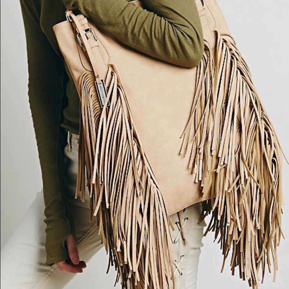 Free People Vegan Crazy Heart Tote
