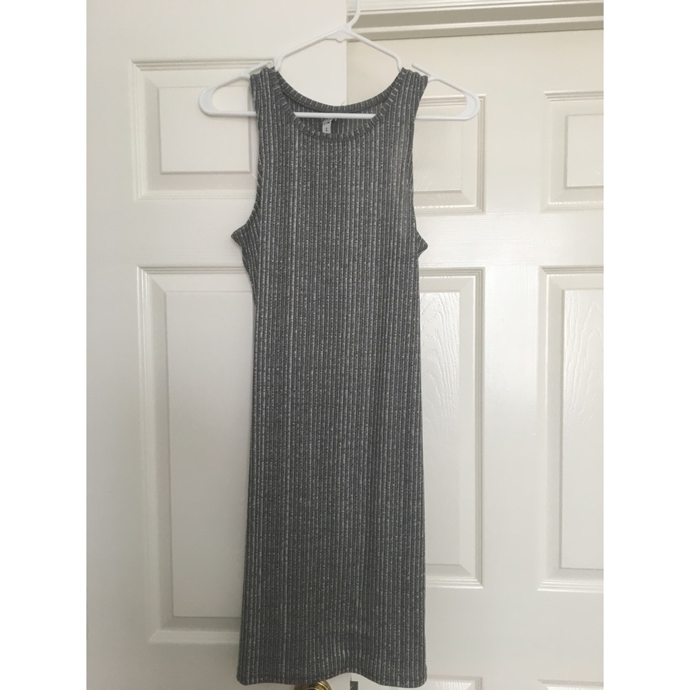 SOLD Cute fitted gray dress