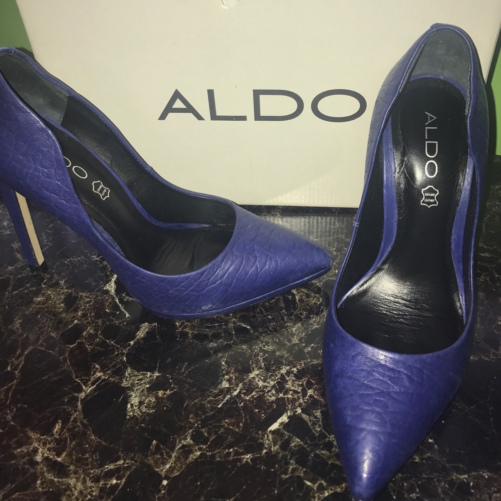 **Aldo Royal Blue Pumps**