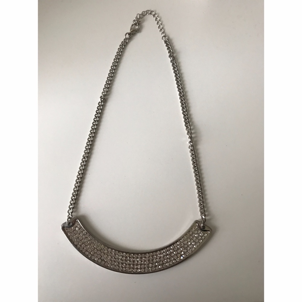 Silver Statement necklace