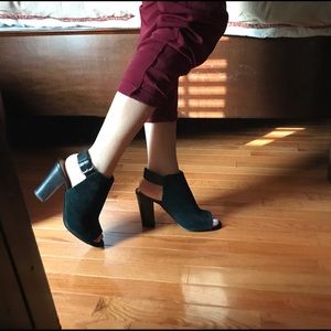 Summer heels, 3 inch heels with open heel