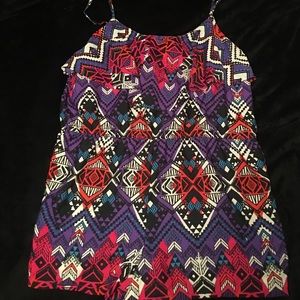 Colorful spring/summer romper