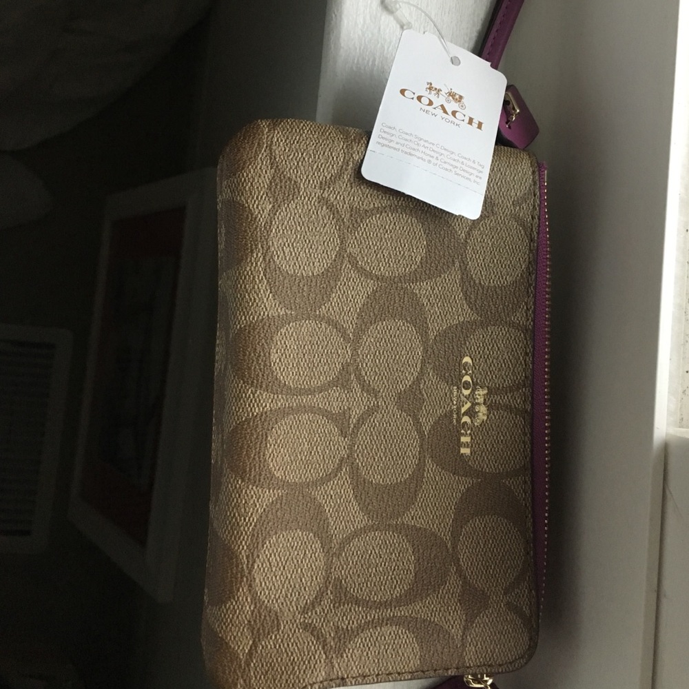 Coach wristlet