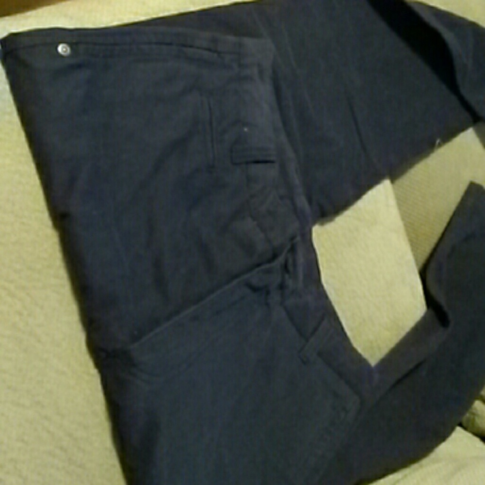 Navy blue khaki