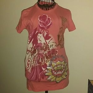 Christian Audigier oriental tee