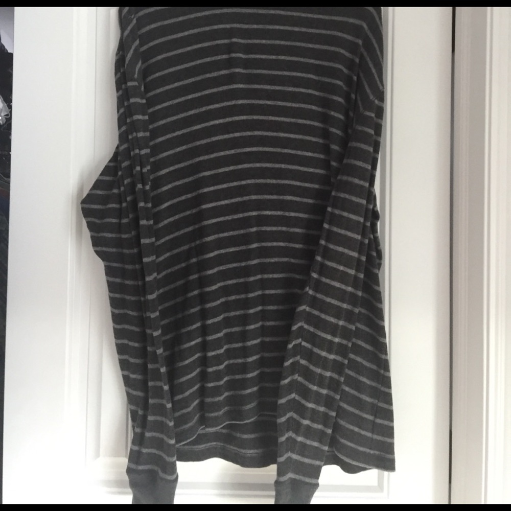 Grey striped Men's sweater