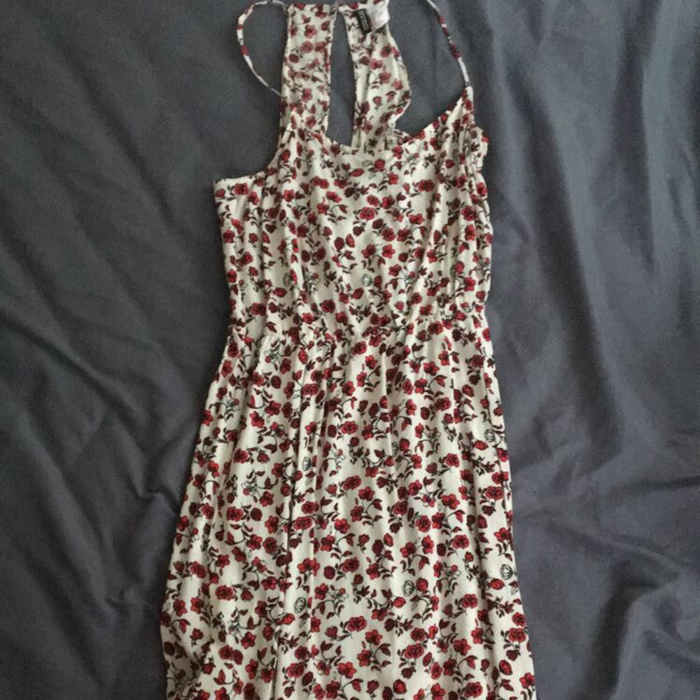 Floral tank maxi dress
