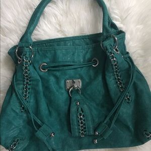Beautiful turquoise and silver pocketbook