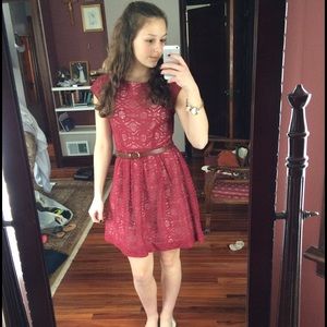 Red sweetheart dress❤️