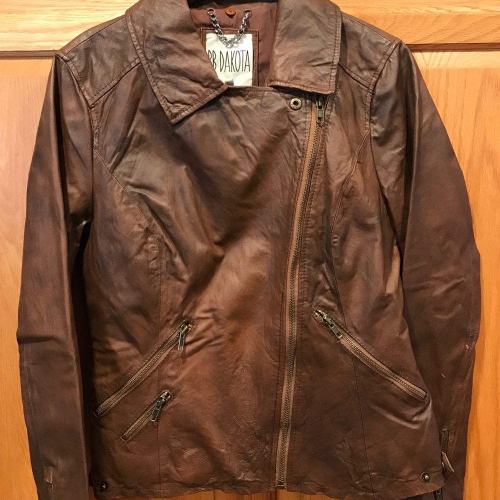 BB Dakota Hunter Leather Jacket