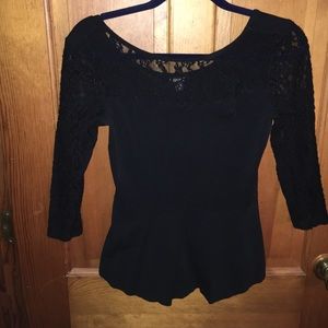 Peplum top