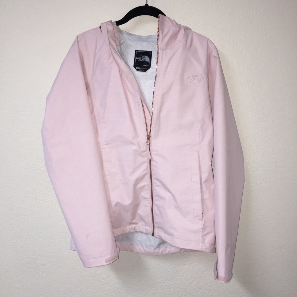 Pink North Face jacket, like new!