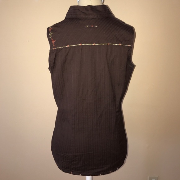 BILLBLASS Jeanswear Sleeveless Button Up - Picture 3 of 5