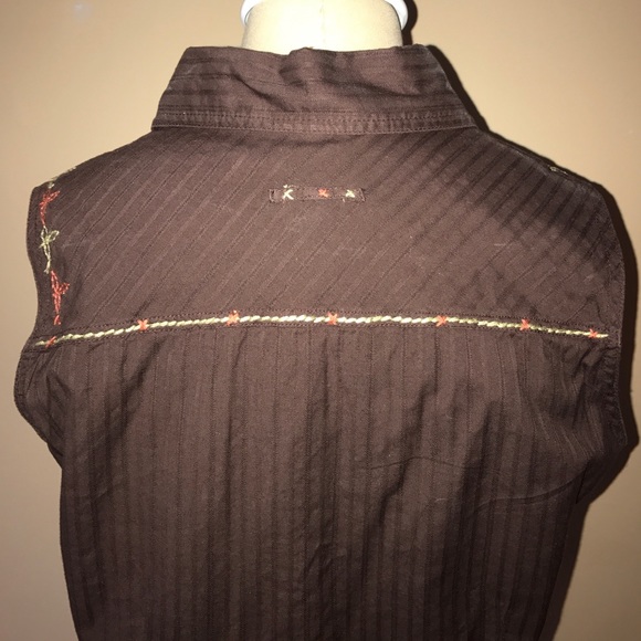 BILLBLASS Jeanswear Sleeveless Button Up - Picture 4 of 5