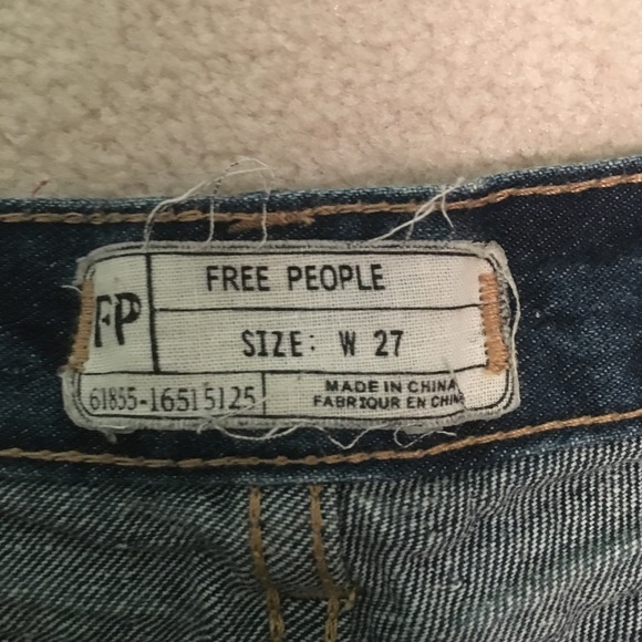 Free people high rise Jean shorts - Picture 5 of 5
