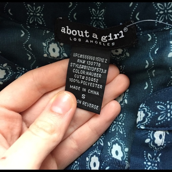 Sheer button down - Picture 3 of 3