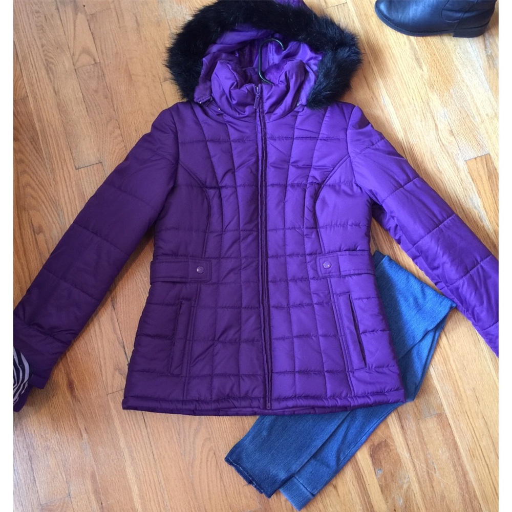 Purple coat