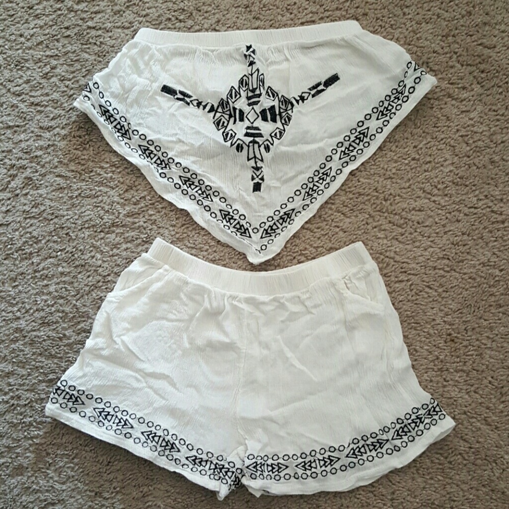 boho crop set