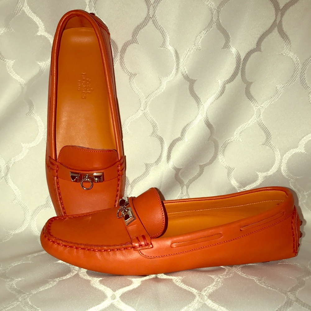 Hermes driving shoe