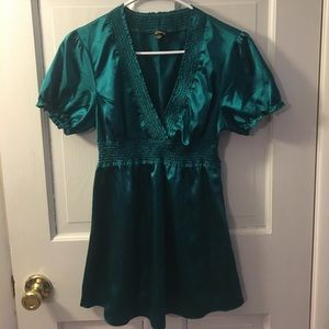 Guess teal top