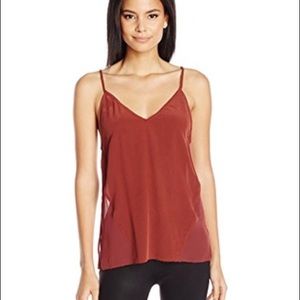 Dolce Vita Silk and Chiffon Cami