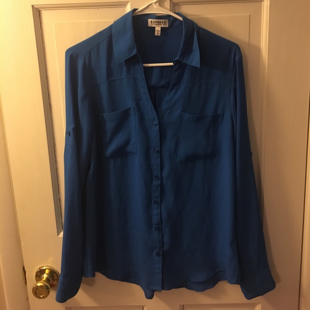 Express blue portofino shirt