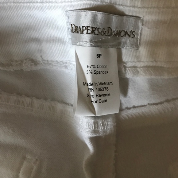Drapers &Damons White stretch pants - Picture 2 of 3