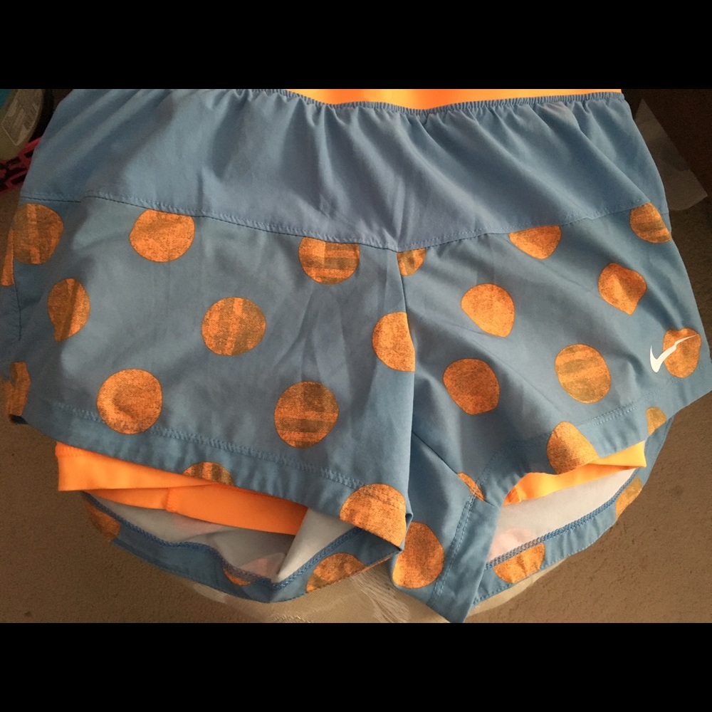 Women's Nike shorts with spandex