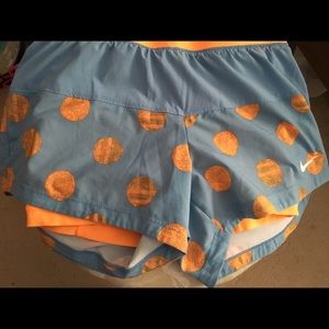 Women's Nike shorts with spandex