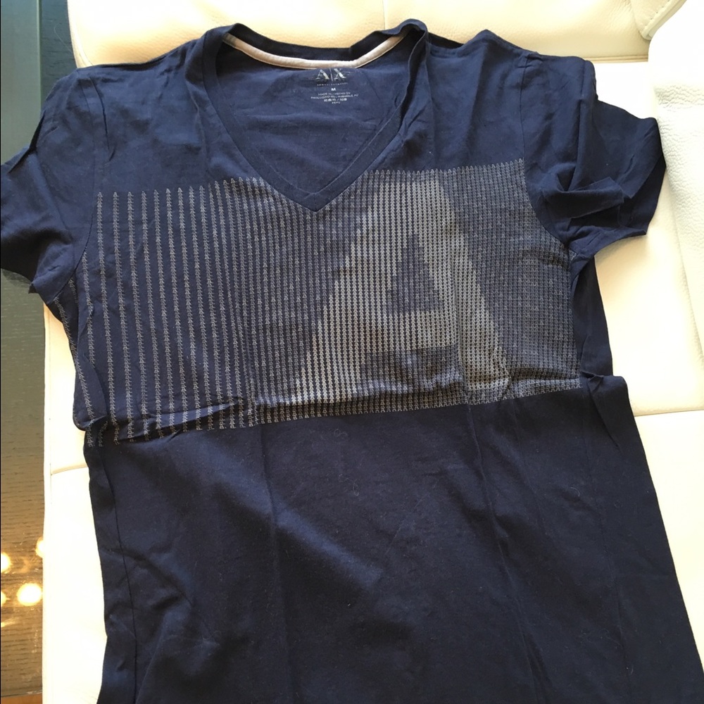 Dark Blue A/X T shirt