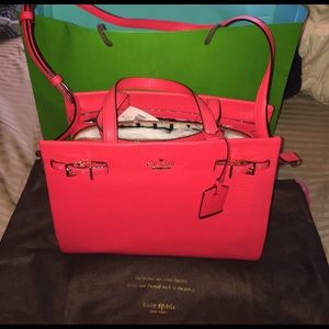 Brand New With Tags Kate Spade Coral Purse