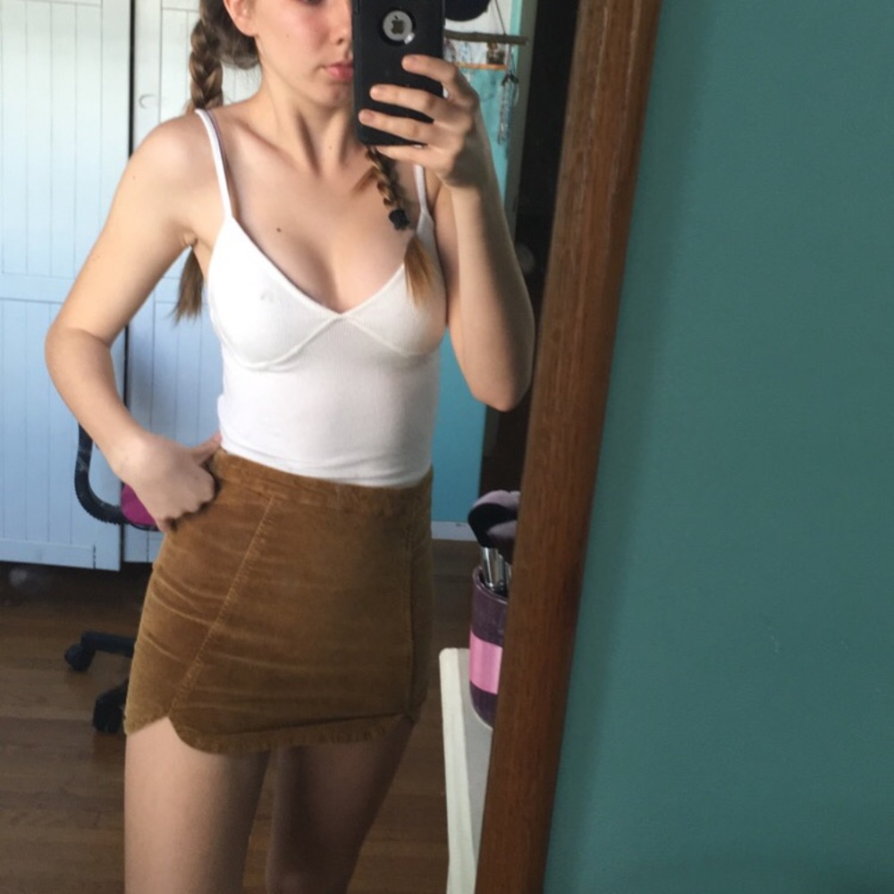 white brandy tank