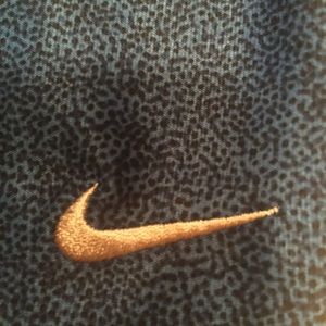 Nike dri fit blue running Capri pants