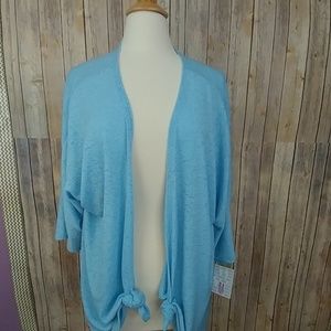 Sky Blue LuLaRoe Lindsay Kimono in medium