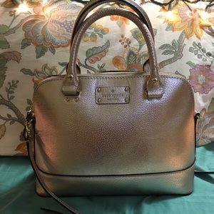 Kate Spade Rachelle Rose Gold Crossbody Satchel