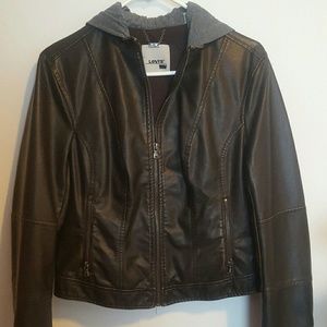 Leather jacket
