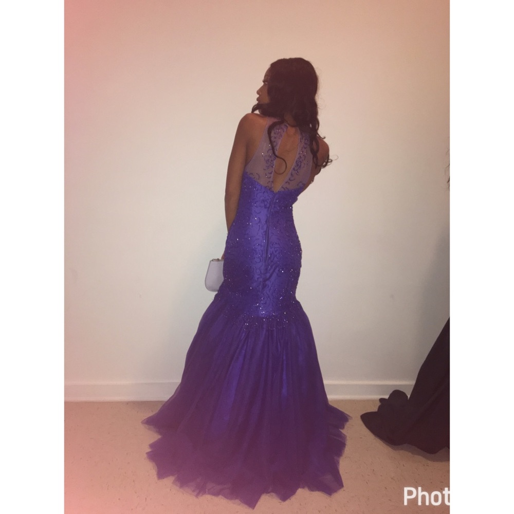 Royal Blue Mermaid Prom Dress