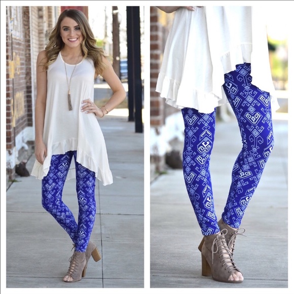 🆕Aztec Leggings Buttery Soft - Picture 3 of 3