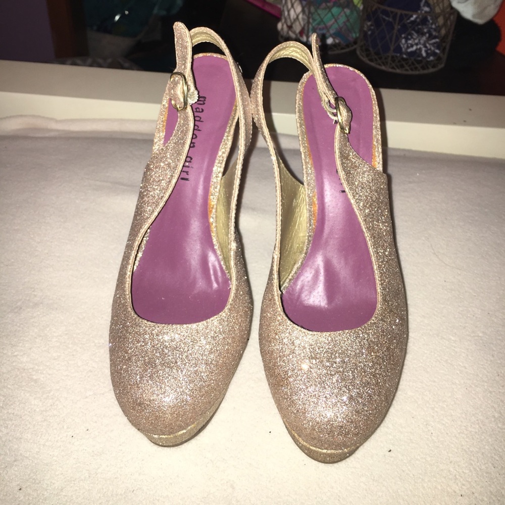 Glitter heels