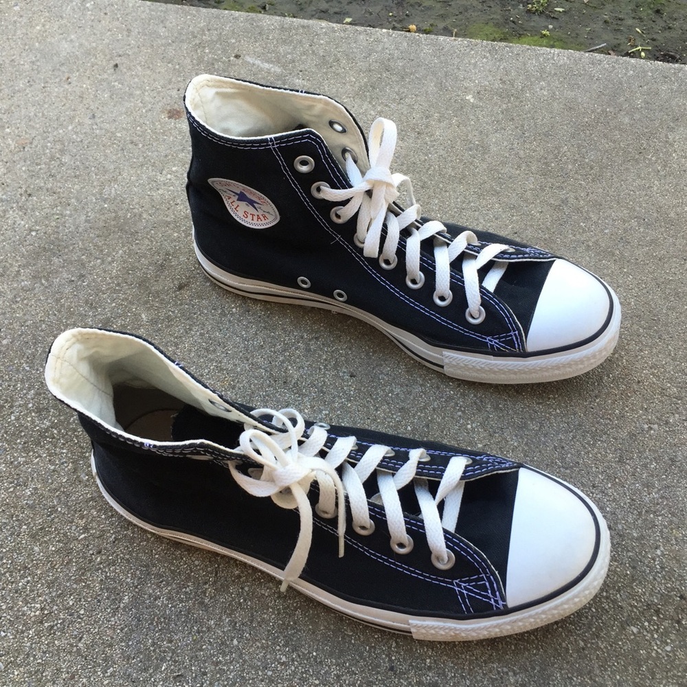 High top converse size 9 great condition!